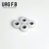 UAG F.B WHEELS / White / finger skate board / 指スケ / 指スケボー