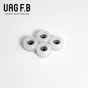 UAG F.B WHEELS / White / finger skate board / wXP / wXP{[