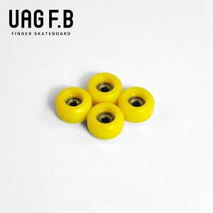 UAG F.B WHEELS /Yellow / finger skate board / wXP / wXP{[