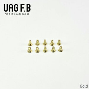 UAG F.B SCREW / Gold / finger skate board / wXP / wXP{[