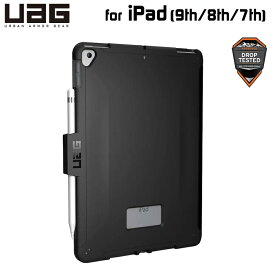 （在庫限り）UAG iPad (第9/第8/第7世代)用 SCOUTケース ブラック 耐衝撃 スタンダードタイプ UAG-IPD7S-BK ユーエージー カバー 保護 ペンホルダー 軽量 smart cover対応 smart keyboard対応 ipad カバー