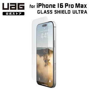 i݌ɌjUAG iPhone 16 Pro Max p KXXN[V[hEg KX Rw ˖h~ UAG-IPH24LA-USP 6.9C` [G[W[  ACtH16v}bNX ʕی یtB 