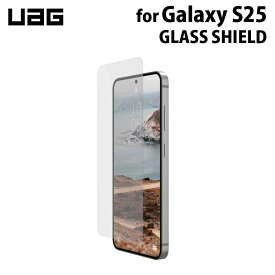 （在庫限り）UAG Galaxy S25 用 ガラスシールド 2重強化ガラス UAG-GLXS25-SPPLS ユーエージー ギャラクシー S25 保護フィルム 画面保護