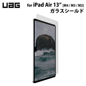UAG 13�C���` iPad Air (M4 / M3 / M2)�p �K���X�X�N���[���V�[���h �N���A UAG-IPDA13M2-SP ���[�G�[�W�[ �A�C�p�b�h ipad �K���X�t�B���� �ی�t�B����