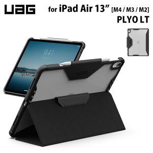 UAG 13�C���` iPad Air (M4 / M3 / M2)�p�P�[�X PLYO LT �A�C�X/�u���b�N �ϏՌ� UAG-IPDA13M3-YLT-IB ���[�G�[�W�[ �ϏՌ� �X�^���h M3 2025 M2 2024 iPad air 13�C���` �P�[�X �J�o�[