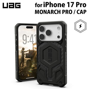 UAG iPhone 17 Pro�p MagSafe�Ή��P�[�X MONARCH PRO (�J�����R���g���[���Ή��{�^������) �J�[�{���t�@�C�o�[ �ϏՌ� �v���~�A�� UAG-IPH25MA-PMC-CF ���[�G�[�W�[ ��� �A�C�t�H���P�[�X �A�C�t�H���J�o�[ 