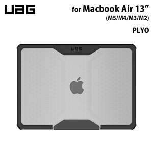 UAG MacBook Air 13�C���` (M5/M4/M3/M2)�p�P�[�X PLYO �A�C�X�i�N���A�J���[�j �ϏՌ� UAG-MBA13M2Y-IC ���[�G�[�W�[ ��� �}�b�N�u�b�N�G�A�[�P�[�X �}�b�N�u�b�N�G�A�[�J�o�[