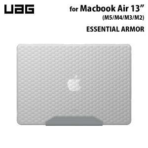 UAG MacBook Air 13�C���` (M5/M4/M3/M2)�p�P�[�X ESSENTIAL ARMOR �A�C�X�i�N���A�J���[�j �ϏՌ� UAG-MBA13M4-EMS-IC ���[�G�[�W�[ PC�P�[�X MacBookAir M4 M3 M2 2025 2024 2022