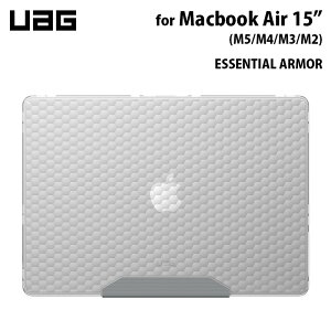 UAG MacBook Air 15�C���` (M5/M4/M3/M2)�p�P�[�X ESSENTIAL ARMOR �A�C�X�i�N���A�J���[�j �ϏՌ� UAG-MBA15M4-EMS-IC ���[�G�[�W�[ PC�P�[�X MacBookAir M4 M3 M2 2025 2024 2023