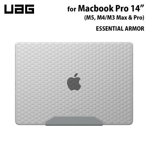 UAG MacBook Pro 14�C���` (M5,M4/M3 Max & Pro)�p�P�[�X ESSENTIAL ARMOR �A�C�X�i�N���A�J���[�j �ϏՌ� UAG-MBP14M4-EMS-IC ���[�G�[�W�[ PC�P�[�X MacBookPro M5 2025 M4 2024 M3 2023