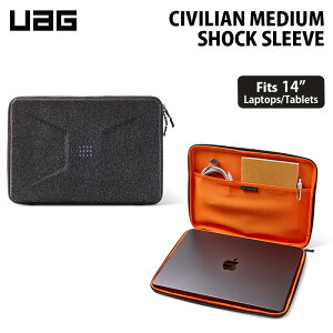 UAG 14�C���` ���b�v�g�b�v/�^�u���b�g�p�X���[�u �P�[�X CIVIAILN UAG-SLVM-C-BK ���[�G�[�W�[ �X���[�u �P�[�X �J�o�[ ipad pro iPad Air Macbook Macbook Pro macbook Air Surface �m�[�gPC 13�C���` 14�C���`