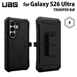 �i�݌Ɍ���jUAG Galaxy S26 Ultra�p �}�O�l�b�g�Ή��P�[�X TROOPER �i�z���X�^�[�t���j �u���b�N�z���X�^�[ �ϏՌ� UAG-GLXS26U-OTM-BH ���[�G�[�W�[ SAMSUNG �T���X�� �M�����N�V�[ URBAN ARMOR GEAR �X�g���b