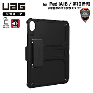 UAG 10.9C` iPad(10)A11C`iPad(A16/11)pP[X SCOUT with Kickstand & Hand Strap Case ubN nhXgbv LbNX^ht ϏՌ UAG-IPD10SHS-BK [G[W[  ACpbh 