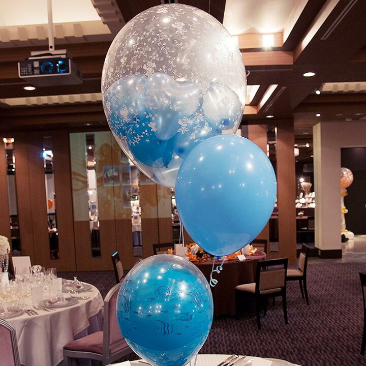 楽天市場 バルーン スパーク テーブル用 結婚式 演出 ウェディング 二次会 イベント 風船 誕生日 パーティー 演出 東京都心対象サービス オーシャン 港区 中央区 品川区 目黒区 渋谷区 新宿区 千代田区 バルーン電報のユーバルーン