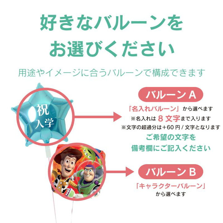 楽天市場 土日祝 Gw営業 誕生日 バルーン キャラクター ディズニー カーズ トイストーリー 名入れ 名前入れ 電報 ギフト パーティー 飾り 付け プリフィクス17 楽ギフ メッセ入力 あす楽 年中無休 バルーン電報のユーバルーン
