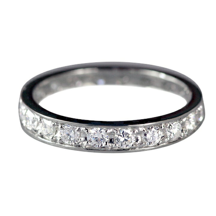楽天市場】ダイヤモンド フルエタニティ リング 1.0ct K18WG K18YG 