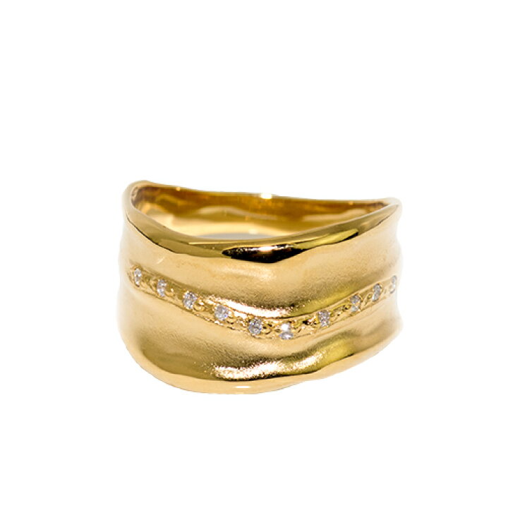 楽天市場】【選べる地金】ダイヤモンド リング 0.05ct K10YG/K10WG  