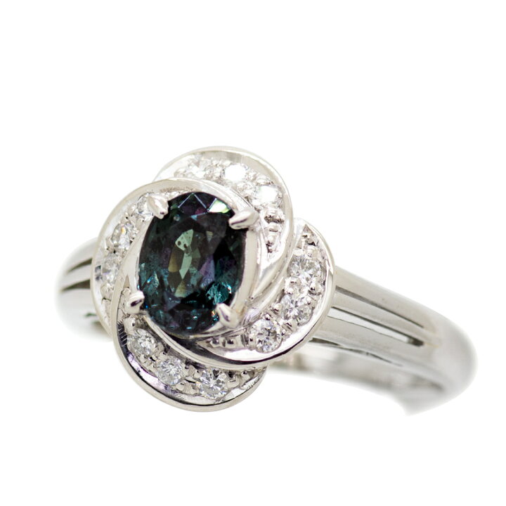 楽天市場】カラーチェンジガーネット リング 1.0ct Pt900 新品仕上げ済 