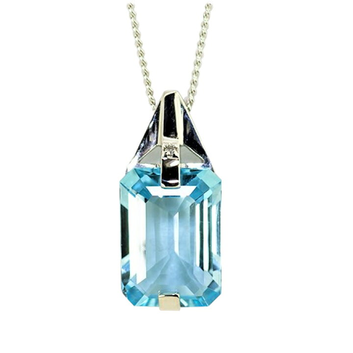 楽天市場】ブルートパーズ(スカイブルー) ペンダント 8.0ct SV925 