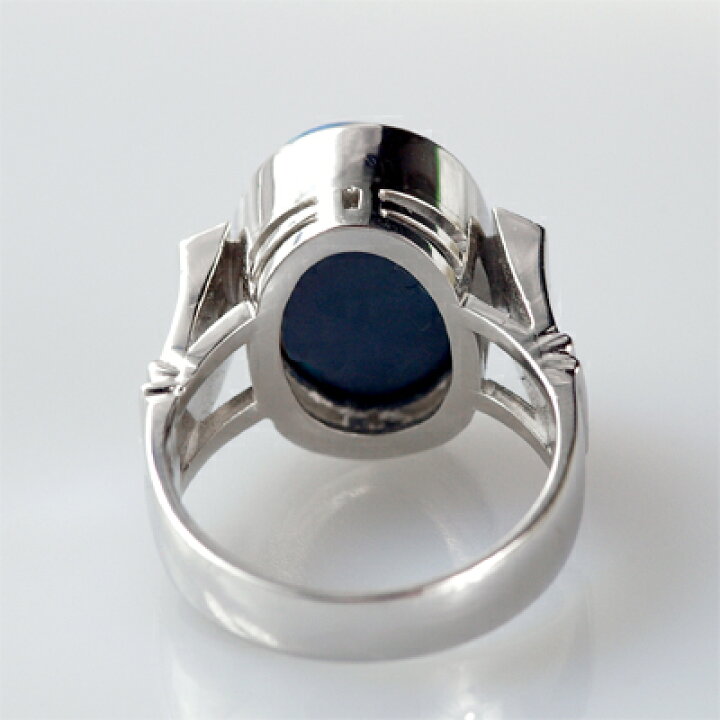 楽天市場】ブラックオパール リング 6.0ct Pt900 【限定1点】 : ubazakura