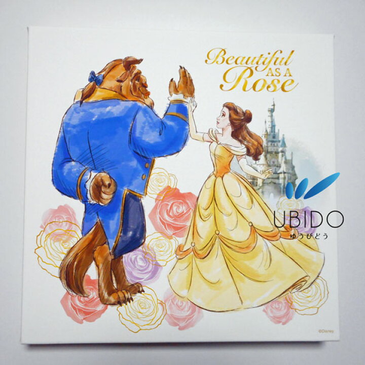 楽天市場 アートパネル ディズニー 美女と野獣 美女と野獣 Beauty The Beast 40角 インテリアアートパネル 新築祝い おしゃれ インテリア 雑貨 キャンバスパネル ファブリックパネル アートインテリア額縁のゆうびどう