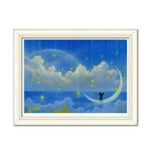 ディズニー 版画 ミッキー夜空 星 Magic of midnight 9076 版画ディズニー版画(ジクレー)絵画 人物画 額入りインテリア 壁 おしゃれ 壁掛け リビング 寝室 新築祝い 開業祝い 開店祝い プレゼン