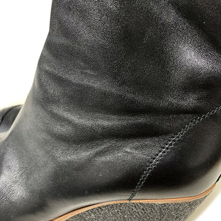 楽天市場】シャネル CHANEL ロングブーツ サイズ37ハーフ 約23~24cm 黒 