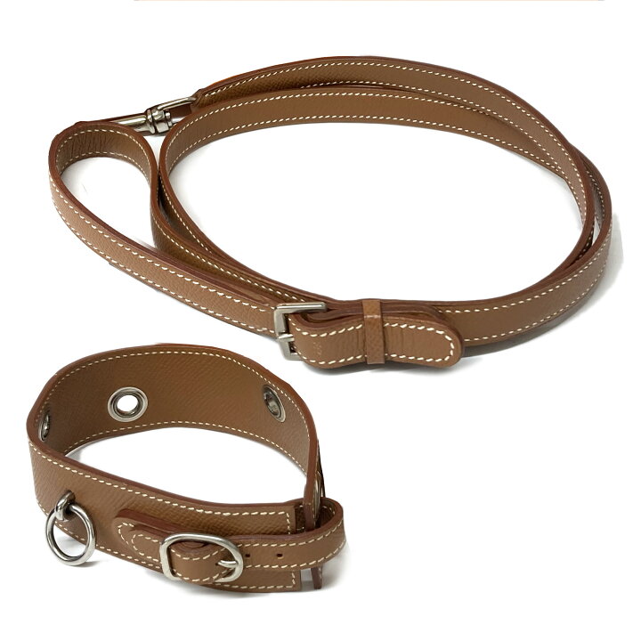楽天市場】エルメス 犬用リード・犬用首輪セット ブラウン HERMES 