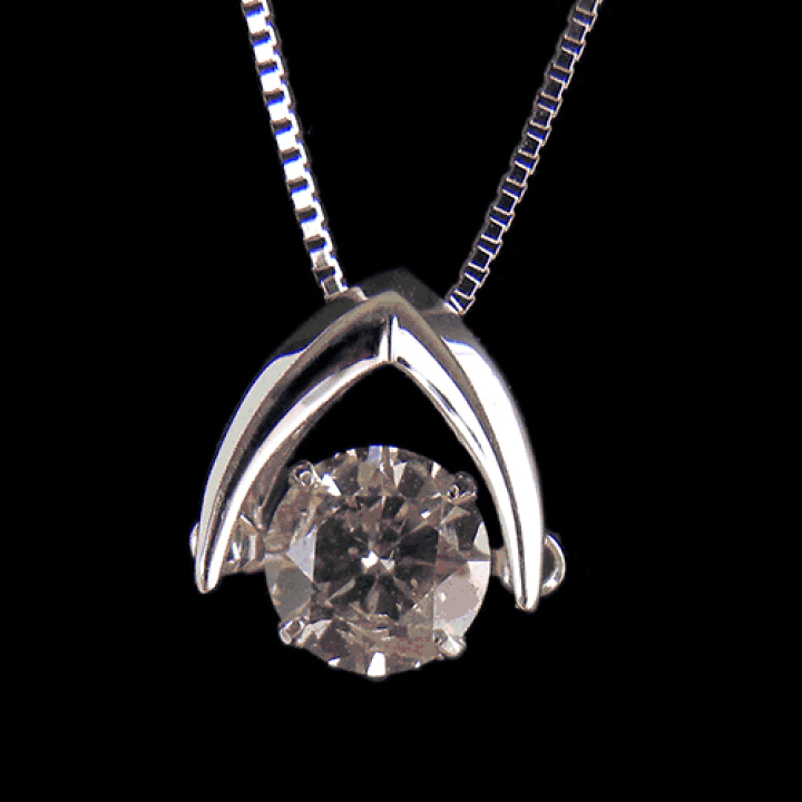 楽天市場】ダイヤモンド ネックレス 〜45cm D0.65ct プラチナ 