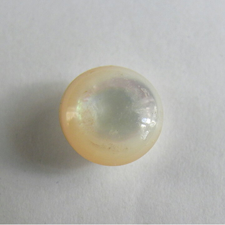 楽天市場】マベパール ルース 10mm 1個 半円真珠 手芸材料 素材 裸石 