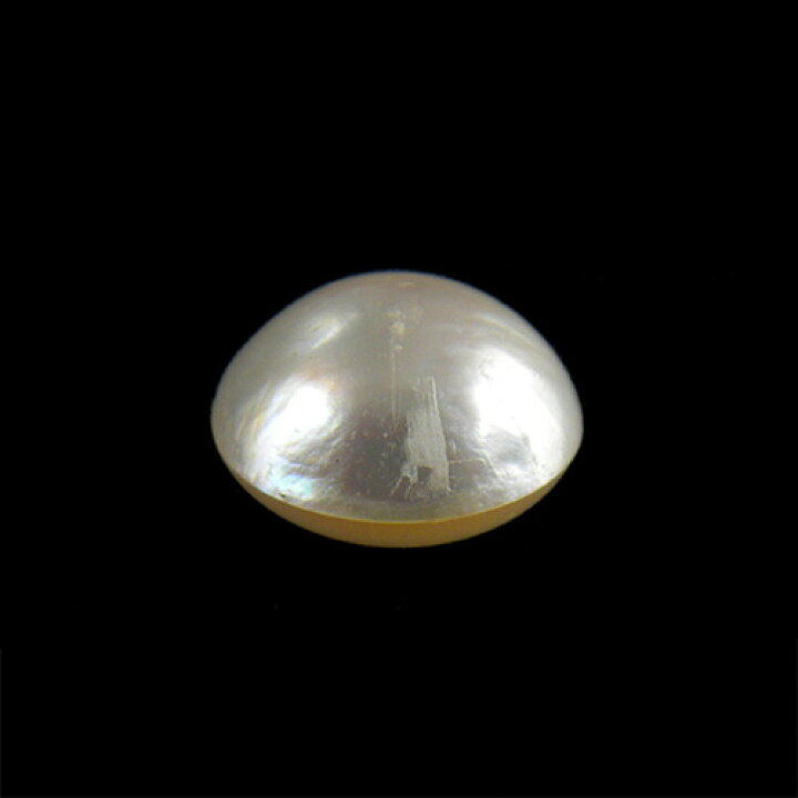 楽天市場】マベパール ルース 10mm 1個 半円真珠 手芸材料 素材 裸石 