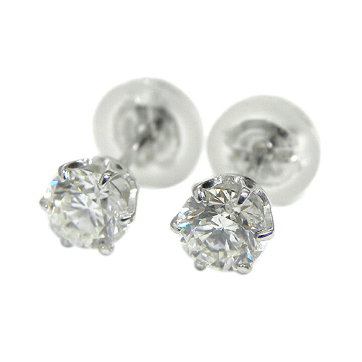 ダイヤモンドピアス ピアス プラチナ 0.304CT Gカラー