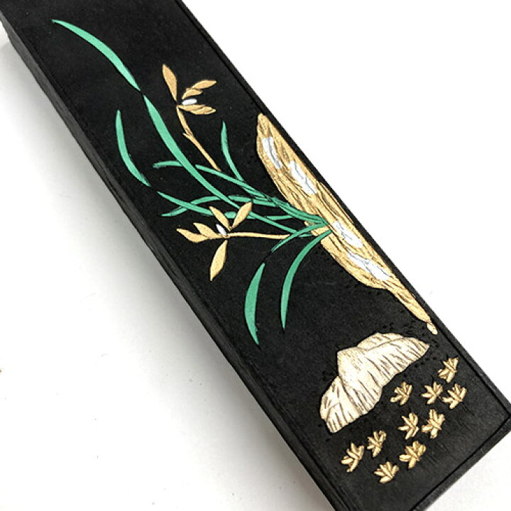 楽天市場】中国書画墨 気叶金蘭 上海墨廠出品 固形墨 唐墨 1/8 約63g 