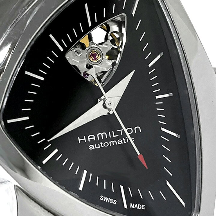 楽天市場】ハミルトン ベンチュラ オープンハート SS オート ブラック  