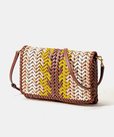 アニヤ ハインドマーチ ANYA HINDMARCH 5050925 164252 ショルダーバッグ Neeson Zig Zag Cross Body レディース バッグ ミニショルダー 斜め掛け レザー クロスボディバッグ カジュアル お出かけ プレゼント お祝い 肩掛け Flat Leather マホガニー