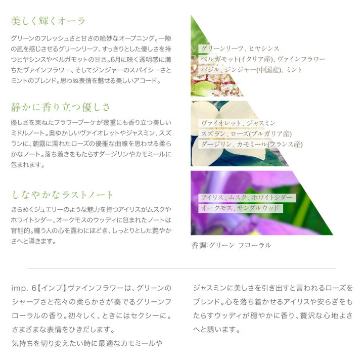 楽天市場 4日時 最大4000円offクーポン プレゼント付 送料無料 楽天1位香水 誰からも愛される人気の香水 Imp インプ 香水 メンズ レディース 柑橘系 天然香料 ナチュラルな香り フレグランス オードトワレ ギフト プレゼント ホワイトデー Ublanc