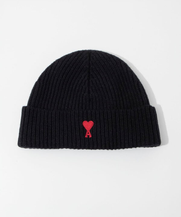 楽天市場】アミ パリス AMI PARIS BFUHA106.018 帽子 RED ADC BEANIE 