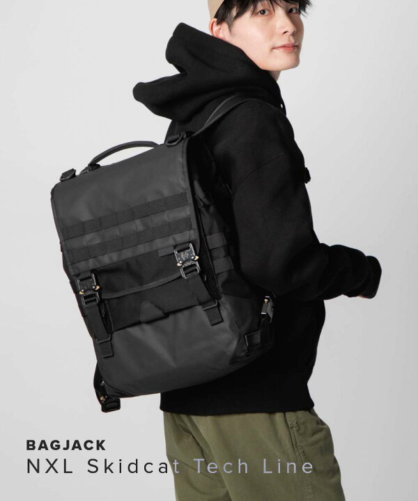 楽天市場】バッグジャック bagjack NXL Skidcat Tech-line ユニ 