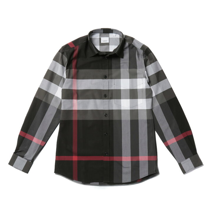 楽天市場】バーバリー BURBERRY シャツ メンズ チェック ストレッチ  