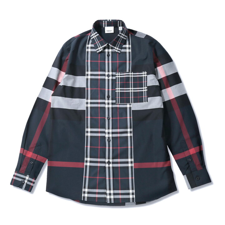 楽天市場】バーバリー BURBERRY シャツ メンズ チェックコットンシャツ 
