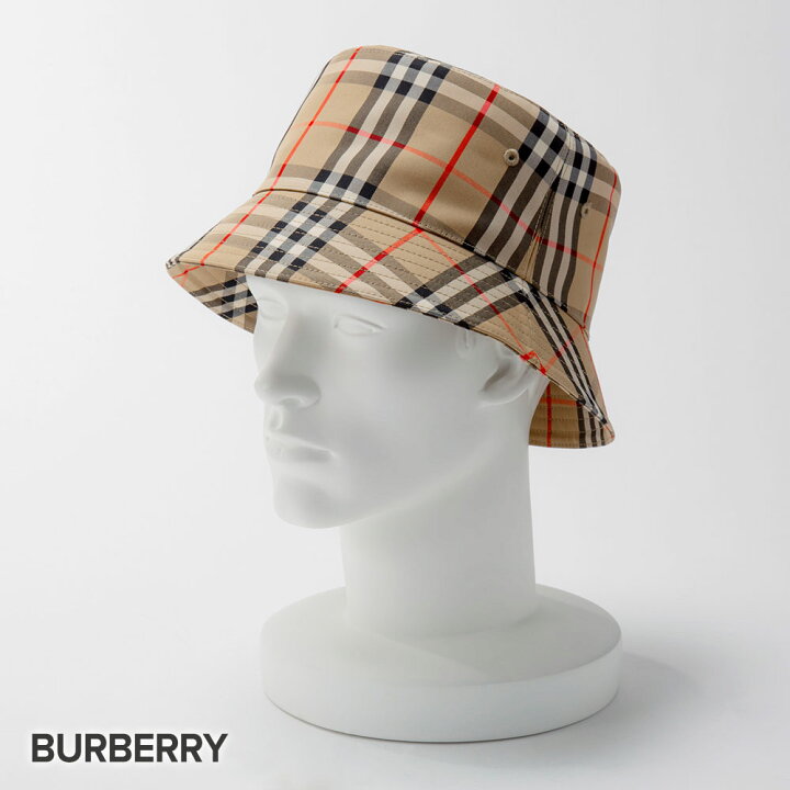 楽天市場】バーバリー BURBERRY 2 PANEL BUCKET HAT レディース  