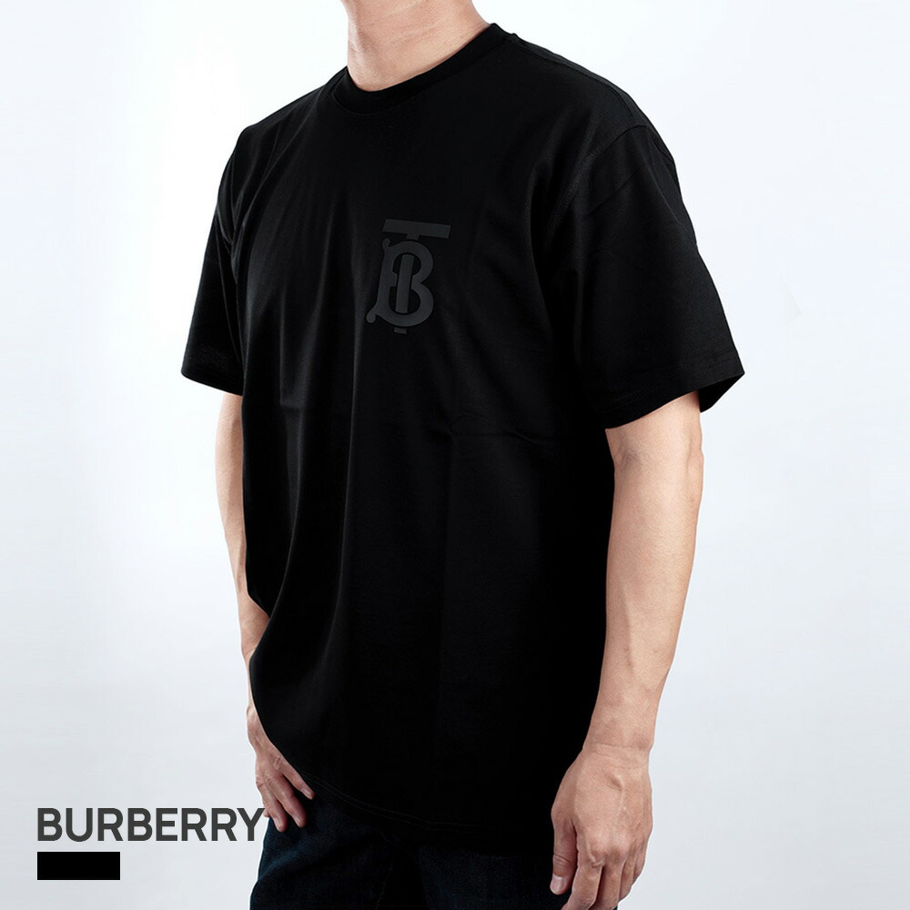 Burberry Tシャツ モノグラム ブラック-