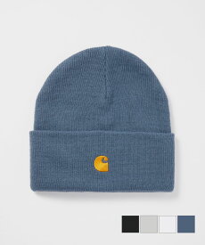 カーハート Carhartt I026222 ビーニー帽 メンズ レディース 帽子 チェイスビーニー ニット帽 WIP CHASE BEANIE カジュアル キャップ シンプル ジョギング ランニング スポーツ アウトドア アクリル ストリート 男女兼用 通勤 通学 ブラック グレー ホワイト ブルー 全4色