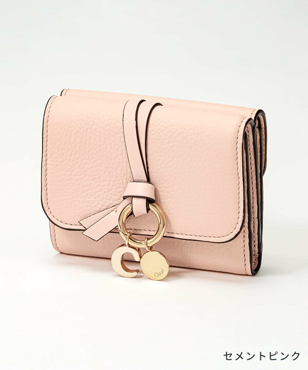 楽天市場】クロエ Chloe CHC21WP945F57 三つ折り財布 ALPHABET  