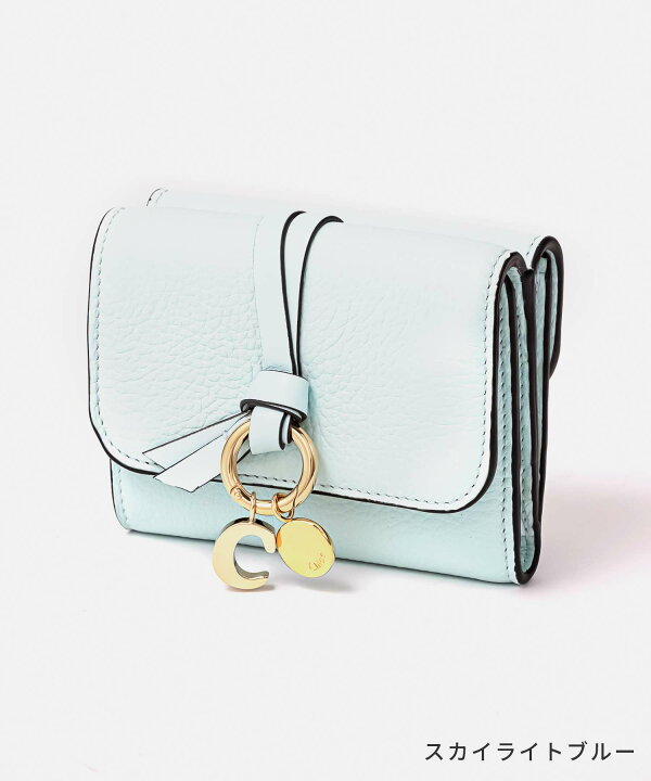 楽天市場】クロエ Chloe CHC21WP945F57 三つ折り財布 ALPHABET  