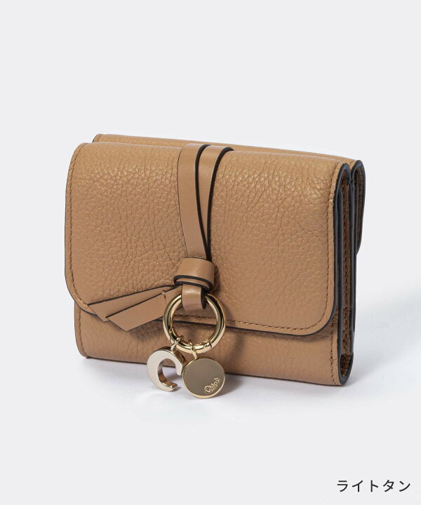 楽天市場】クロエ Chloe CHC21WP945F57 三つ折り財布 ALPHABET 