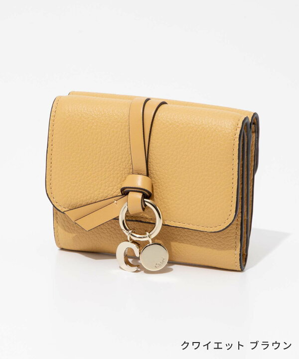 楽天市場】クロエ Chloe CHC21WP945F57 三つ折り財布 ALPHABET 