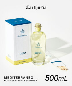 JgD[WA Carthusia fBelI 500ml MEDITERRANEO Y fB[X fBt[U[ HOME FRAGRANCE DIFFUSER z[tOX CeA  Mtg v[g a