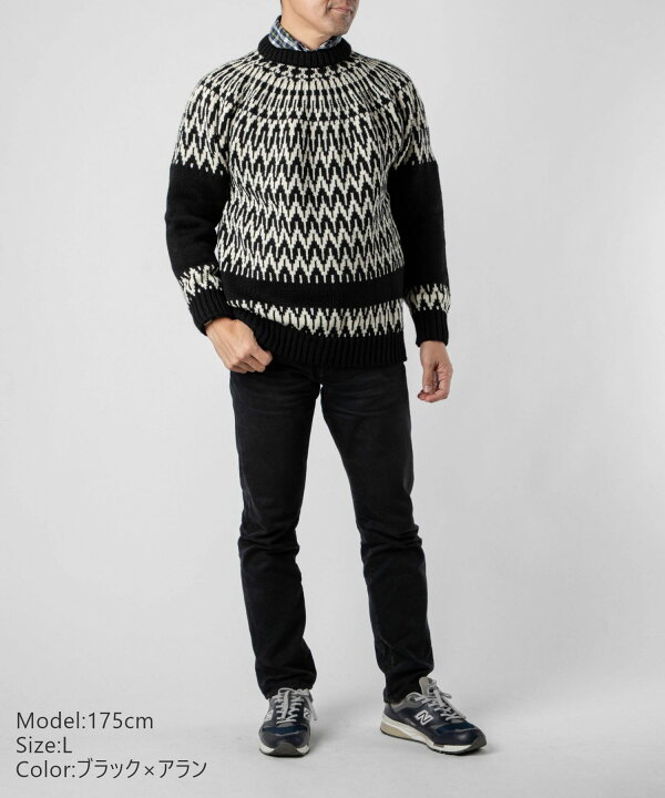 楽天市場】【正規品】 ガンジーウーレンズ GUERNSEY WOOLLENS GW-1013 