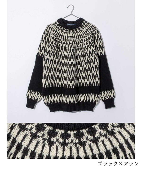 楽天市場】【正規品】 ガンジーウーレンズ GUERNSEY WOOLLENS GW-1013  